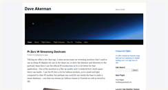 Desktop Screenshot of daveakerman.com