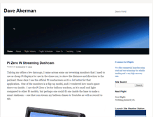 Tablet Screenshot of daveakerman.com